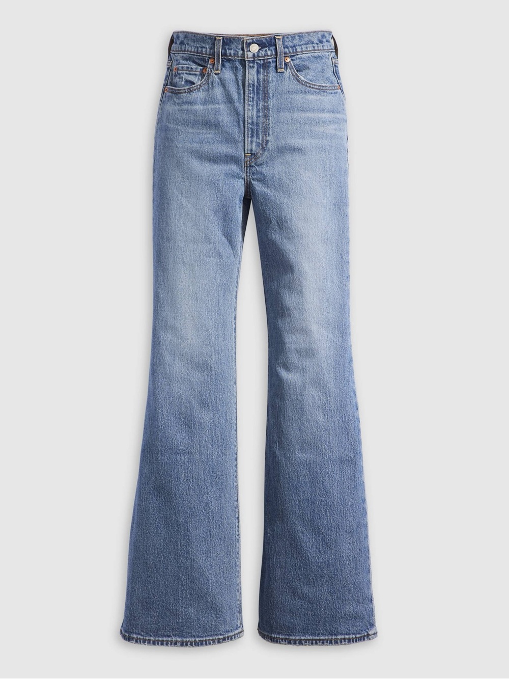 Levi's Ribcage Bell Flare Jeans Medium Wash Women's Size 25